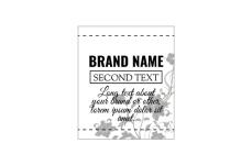 Faux leather labels Model EP-M141