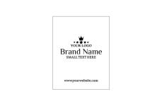 Faux leather labels Model EP-M152