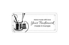 Faux leather labels Model EP-M164