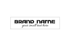 Genuine leather labels Model EP-M57