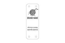 Genuine leather labels Model EP-M59
