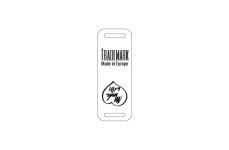Genuine leather labels Model EP-M65