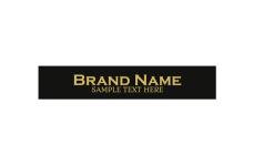 Brand name textile labels Model TL-M129