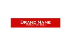 Brand name textile labels Model TL-M136