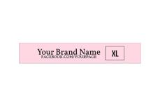 Brand name textile labels Model TL-M22