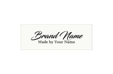 Brand name textile labels Model TL-M46