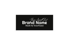 Brand name textile labels Model TL-M52