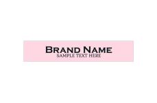 Brand name textile labels Model TL-M58