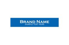 Brand name textile labels Model TL-M75
