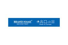 Brand name textile labels Model TL-M82