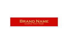Brand name textile labels Model TL-M99