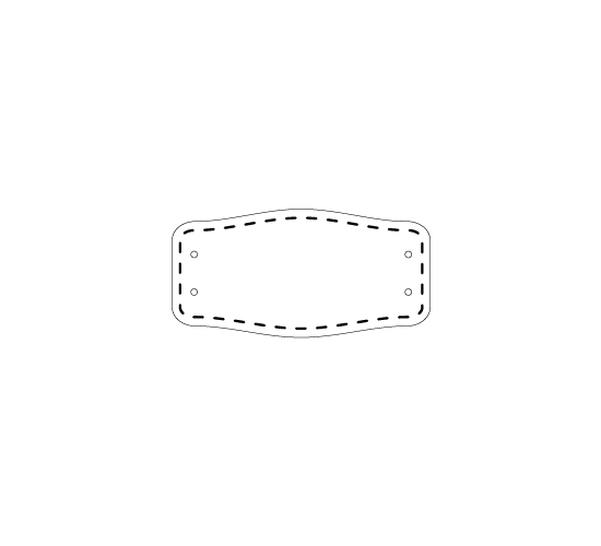 Genuine leather label Model EP-M14