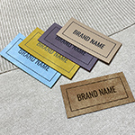 Imitation leather label Model EP-M140