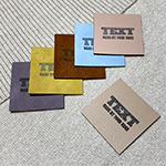 Faux leather label Model EP-M145