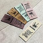 Faux leather label Model EP-M160