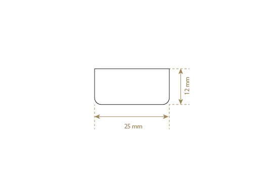 Genuine leather label Model EP-M24