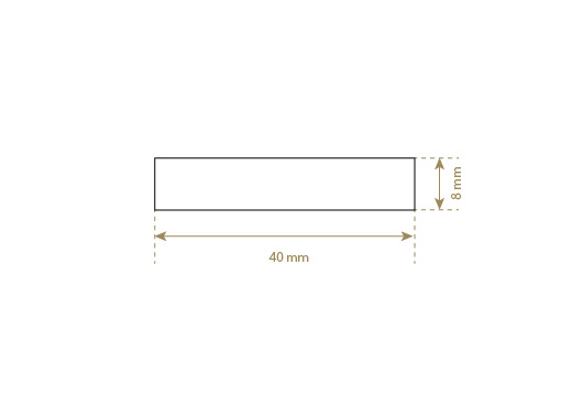 Genuine leather label Model EP-M25