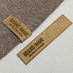 Genuine leather labels - EP-M46
