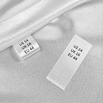 Size label for clothes Model TL-M168