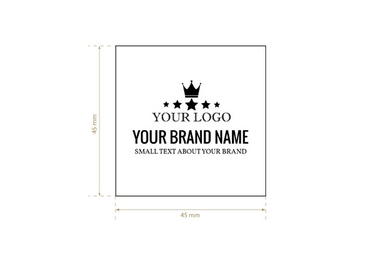 Woven label Brisk Style Model WL-M72
